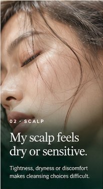 Korean scalp care guidance for dry or sensitive scalp