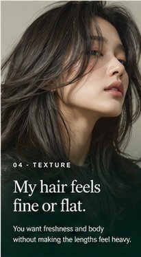 Korean hair care guidance for fine or flat hair